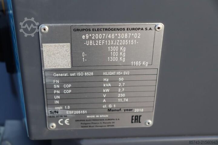 Lichtturm Atlas Copco HiLight H5+ SV2 Valid inspection, *Guarantee! Max