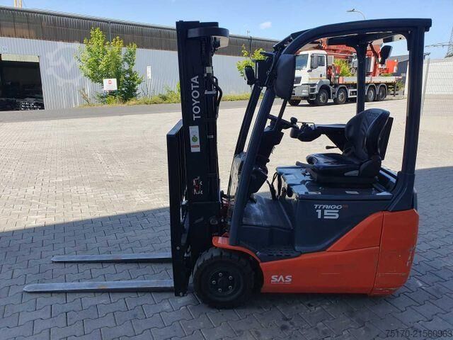 Gabelstapler Toyota 8FBET15 / Triplex: 4.30m / nur 1.842h! / SS