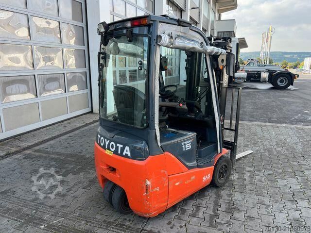 Gabelstapler Toyota 8FBET15 / Triplex: 4.30m / nur 1.187h! / SS