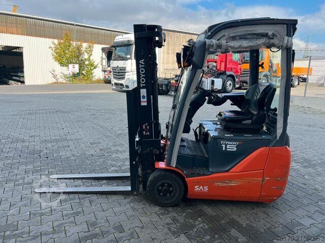 Gabelstapler Toyota 8FBET15 / Triplex: 4.30m / nur 1.187h! / SS