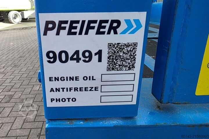 Scherenhebebühne Genie GS1932 Electric, Batteries 2025, Working Height 7.