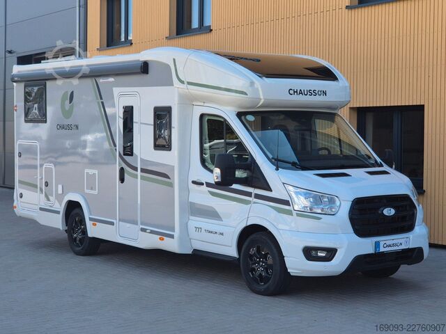 Semi-integrated camper CHAUSSON 777 Titanium Line *MJ27*Arctic*Hubbett*Navi*4,1t