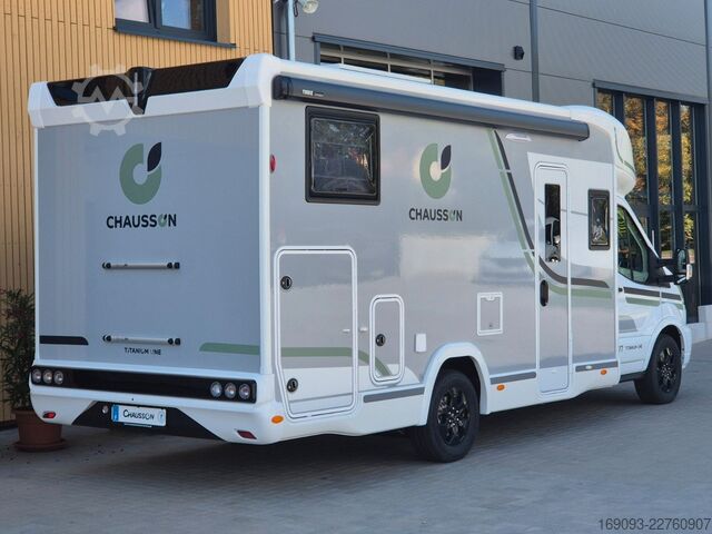 Semi-integrated camper CHAUSSON 777 Titanium Line *MJ27*Arctic*Hubbett*Navi*4,1t
