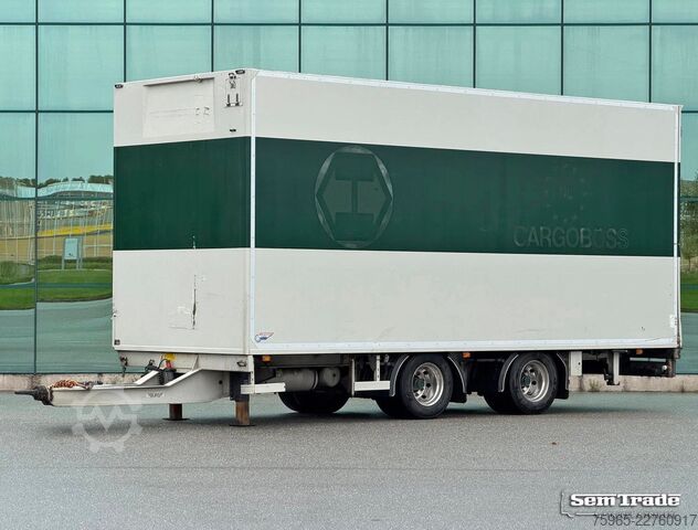 Reefer trailer Burg M-2-20 VAN BEURDEN ISOLATED BOX ROLLERBED 7