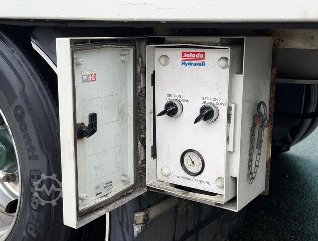 Reefer trailer Burg M-2-20 VAN BEURDEN ISOLATED BOX ROLLERBED 7