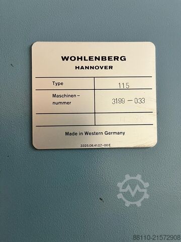 Papierschneidemaschine Wohlenberg 115