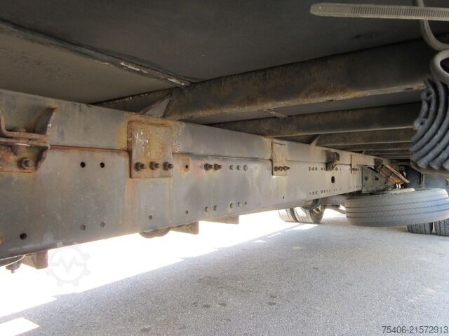 LKW mit Pritsche & Plane man TGL 12.250 Pritsche L 9,50 m, H 3,00 Edscha, LBW