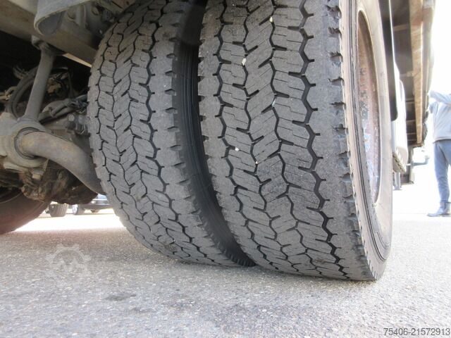 LKW mit Pritsche & Plane man TGL 12.250 Pritsche L 9,50 m, H 3,00 Edscha, LBW