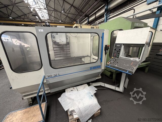 CNC universal tool milling machine Mikron WF 52 C