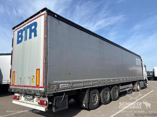 Auflieger mit Pritsche & Plane Schmitz Cargobull Curtainsider Standard