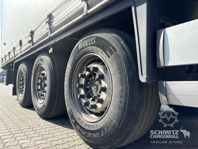 Auflieger mit Pritsche & Plane Schmitz Cargobull Curtainsider Standard