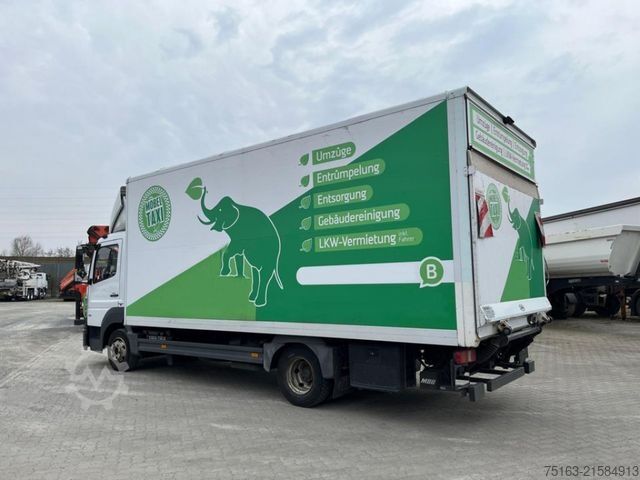 Transporter mit Koffer MERCEDES-BENZ Atego 816 L Standardkoffer LBW LBW 1 to