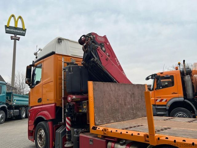 LKW mit Pritsche (offen) MERCEDES-BENZ Actros neu 2558 L 6x2 Pritsche Kran Fassi 445 45