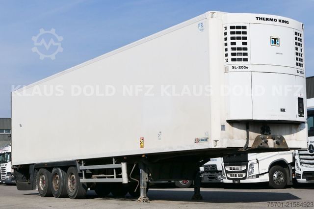 Reefer semitrailer LAMBERET Kühlkoffer Thermo-King Doppelstock SAF-Achsen 