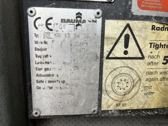 Seitenstapler Baumann HX40-12-54TR