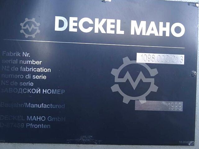 Universal-Bearbeitungszentrum Deckel Maho DMU 125P