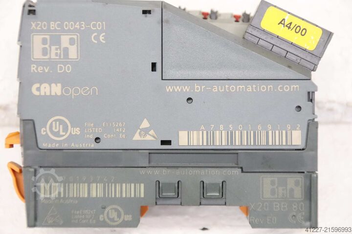 Regelgerät B&R X20 BC 0043 C01  X20 PS 9400