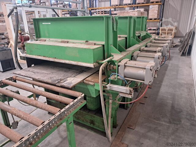 Verleimpresse Sennerskov Through feed hot press