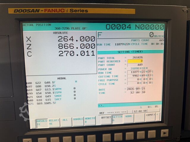 CNC-Drehmaschine Doosan Lynx 300M