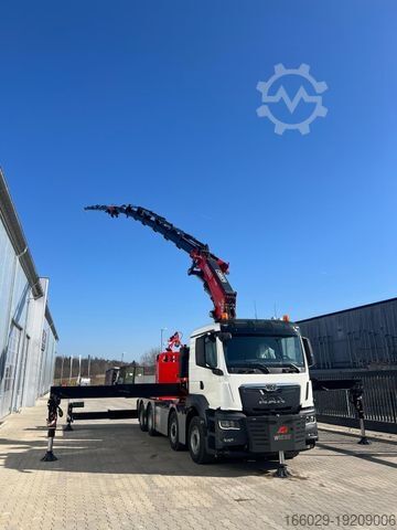 Schwerlast LKW/SZM MAN MAN 8x4 Hydro mit F1150 inkl Jib und Winde Korb