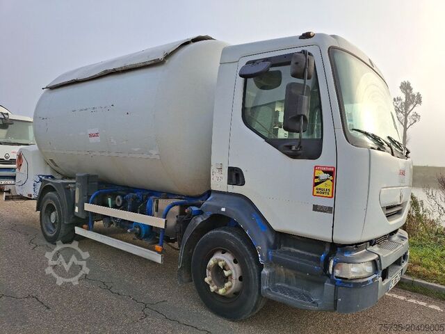Tanker truck RENAULT MIDLUM 220DCI GAS / LPG