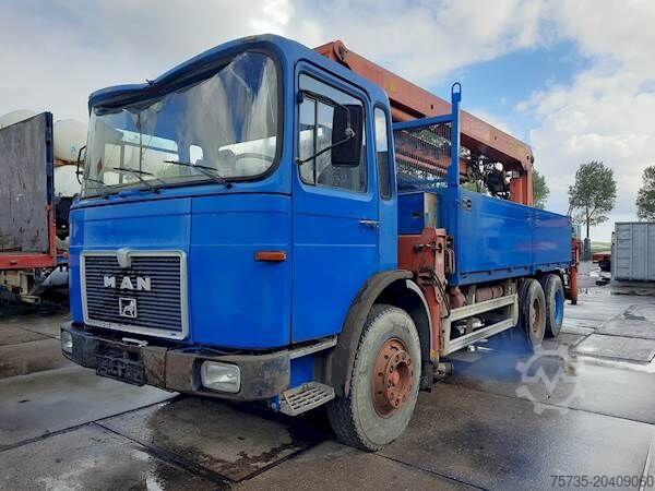 Loading platform MAN 26.280 DF 6X4 PALFINGER CRANE