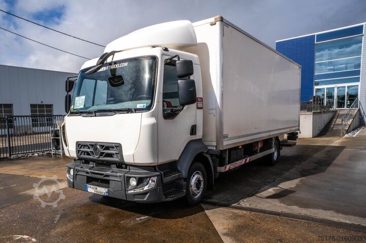 Box body RENAULT D12 210C DXI + DHOLLANDIA
