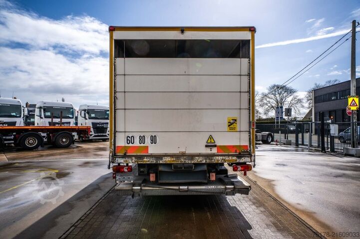 Box body RENAULT D12 210C DXI + DHOLLANDIA