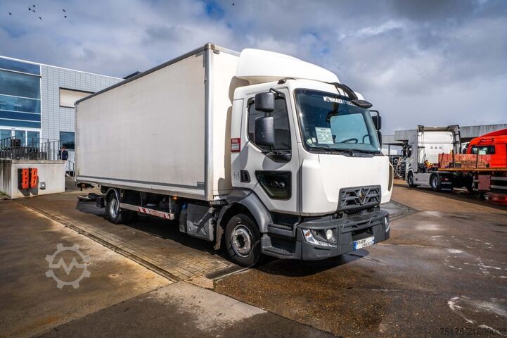 Box body RENAULT D12 210C DXI + DHOLLANDIA