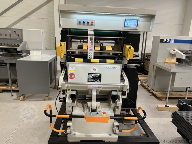 Heißfolienprägemaschine, Stanzmaschine TYMC-800 Honeycomb Hot Foil Stamping Machine