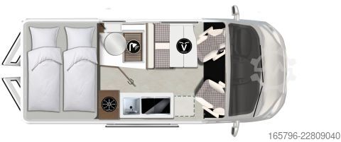 Kastenwagen Wohnmobil / Campervan Karmann Mobil Davis 590 Lifestyle Automatik * 140 PS * 3,5 t