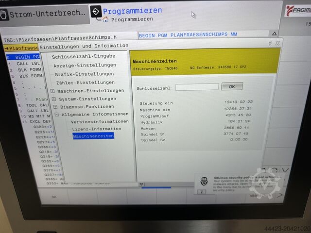 5-Achs Bearbeitungszentrum Fagima Jazz M 5AX