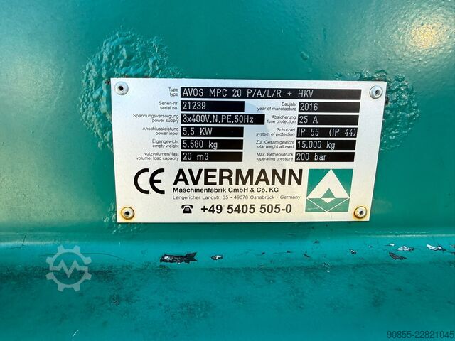 Verdichter Avermann MPC 20PAL/HKV