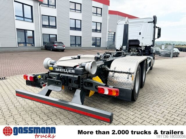 Roll-off tipper truck Mercedes-Benz Actros 2645 L 6x4, MultimediaCockpit,