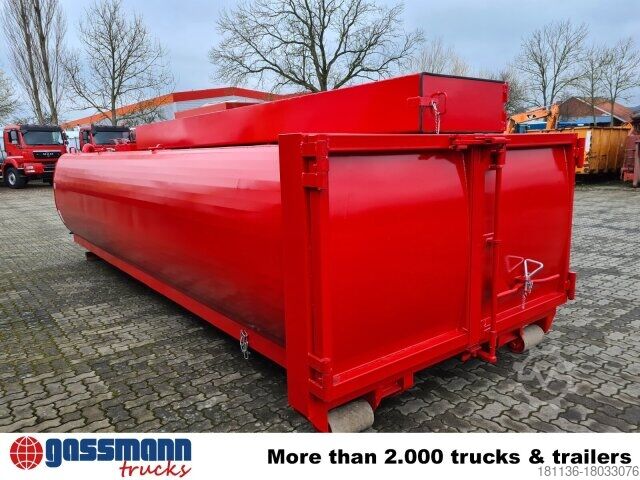 Roll-off container  Wassertank, Abrollcontainer, ca. 18m³