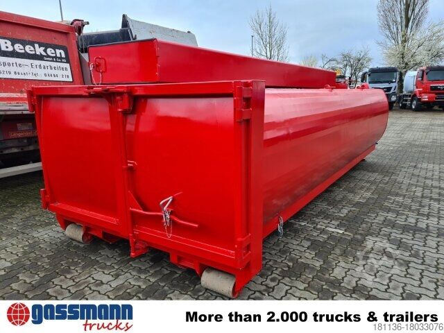 Roll-off container  Wassertank, Abrollcontainer, ca. 18m³