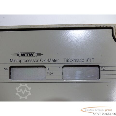 Component  WTW Microrocessor Oxi-Meter TriOxmatic 161 T