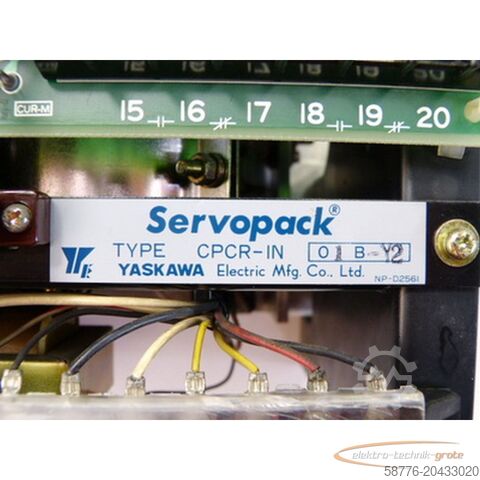 Component Yaskawa CPCR-IN 01B-Y2 Motor Controller