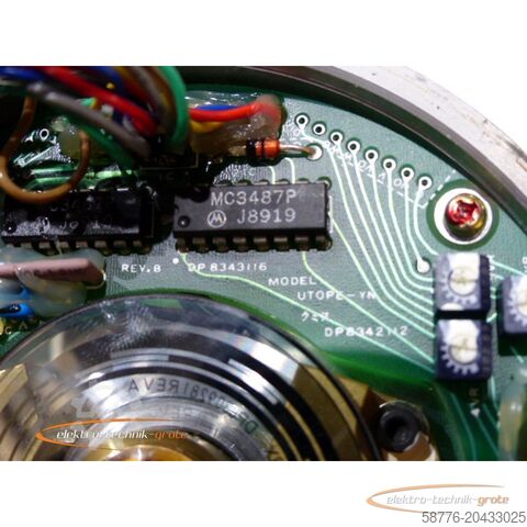 Component Yaskawa Model: UTOPE-YN Drehgeber REV.8