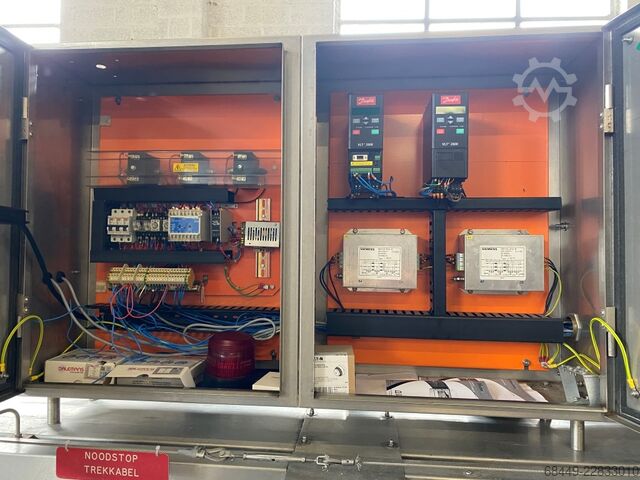 Stickstofftunnel Typ CCT Cryomaster 20FT Air Liquide-Jackstone stikstofvriezer Type CCT Cryomaster 20FT