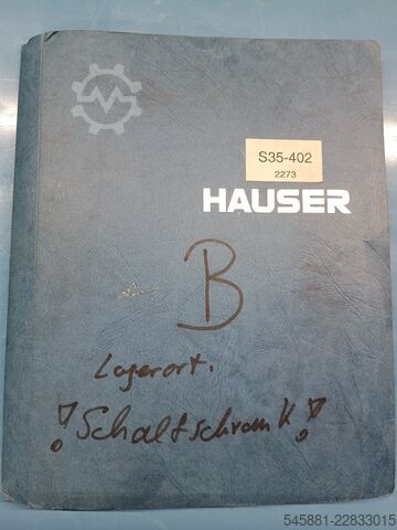 Koordinatenschleifmaschine HAUSER S 35-400-B
