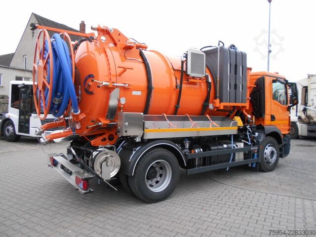 Saugwagen MAN TGM 18.320 4x2 BL / Faros 10,5