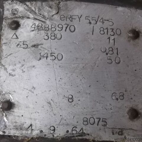 Electric motor 5 kW 1450 rpm Elektrim eRFY55/4-5