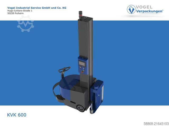 Stretch robot / mobile pallet wrapper  KVK 600