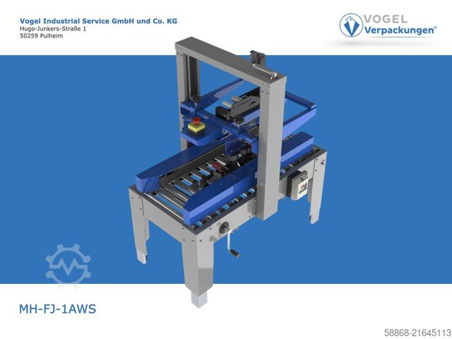 Carton sealing machine Kartonverschließer MH-FJ-1AWS