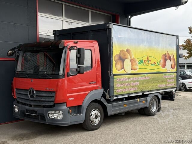 Beverage van MERCEDES-BENZ Atego 823 Klima Tempomat Spurhalte Kamera AHK