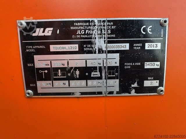 Articulating boom JLG Toucan 1210--EK