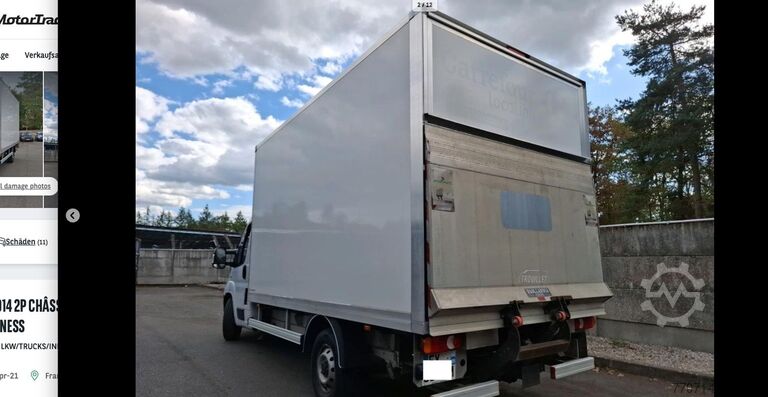 Box van FIAT Ducato  Koffer+LBW*Navi*Klima*Kamera*
