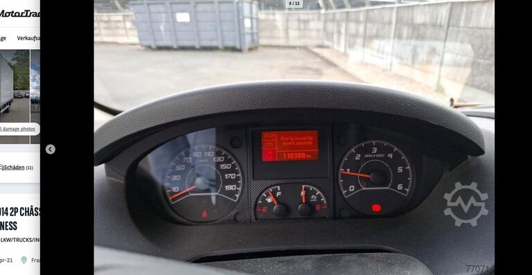 Box van FIAT Ducato  Koffer+LBW*Navi*Klima*Kamera*