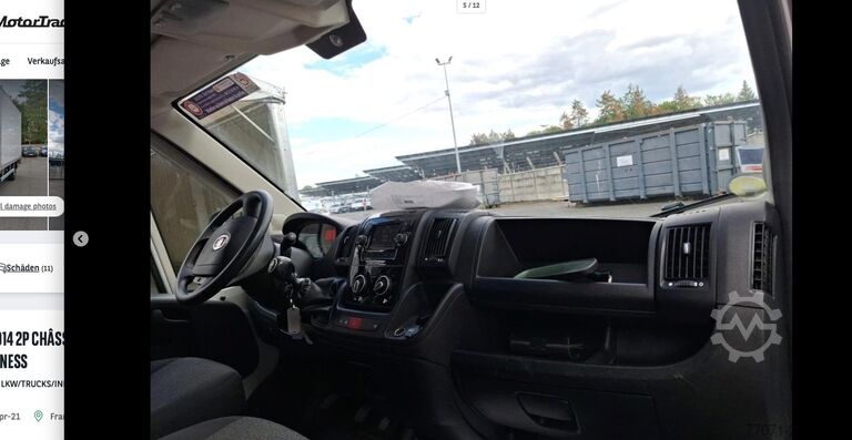 Box van FIAT Ducato  Koffer+LBW*Navi*Klima*Kamera*